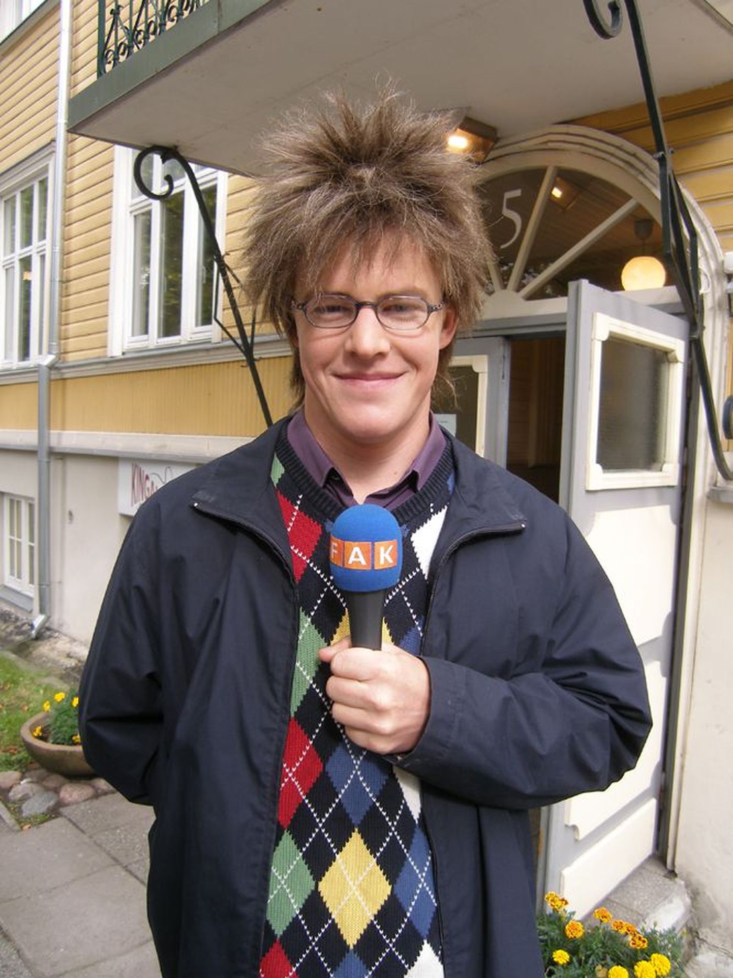 Faktuaalse kaamera reporter Üllar Kuup