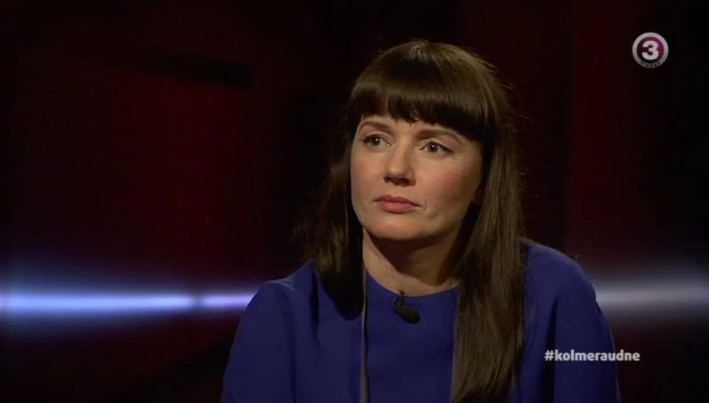 Heidy Purga saates Kolmeraudne