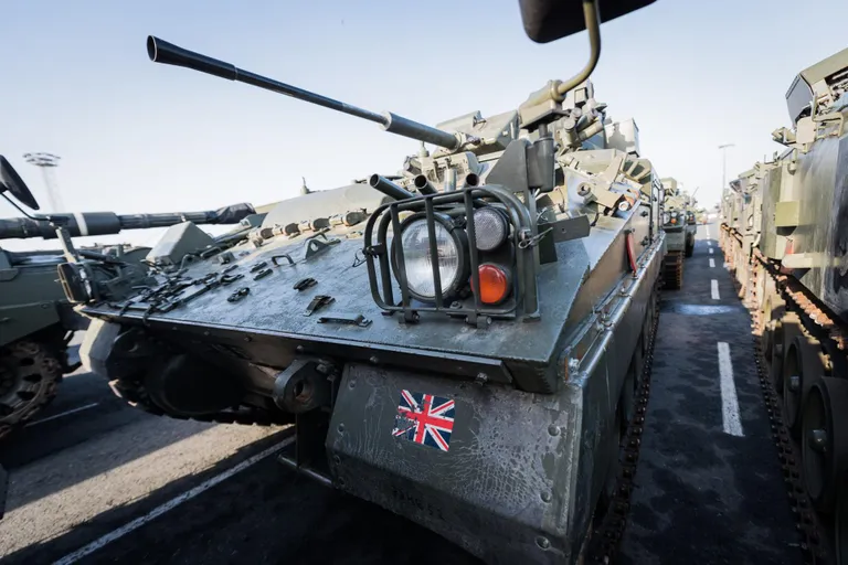 Briti jalaväe lahingumasin Warrior.