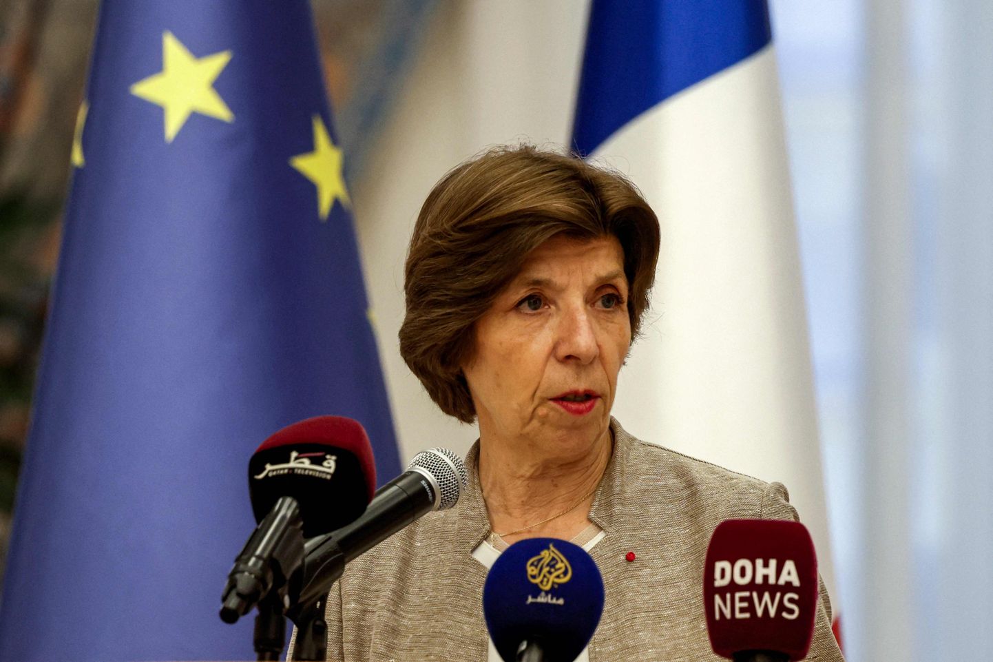 Prantsuse välisminister Catherine Colonna