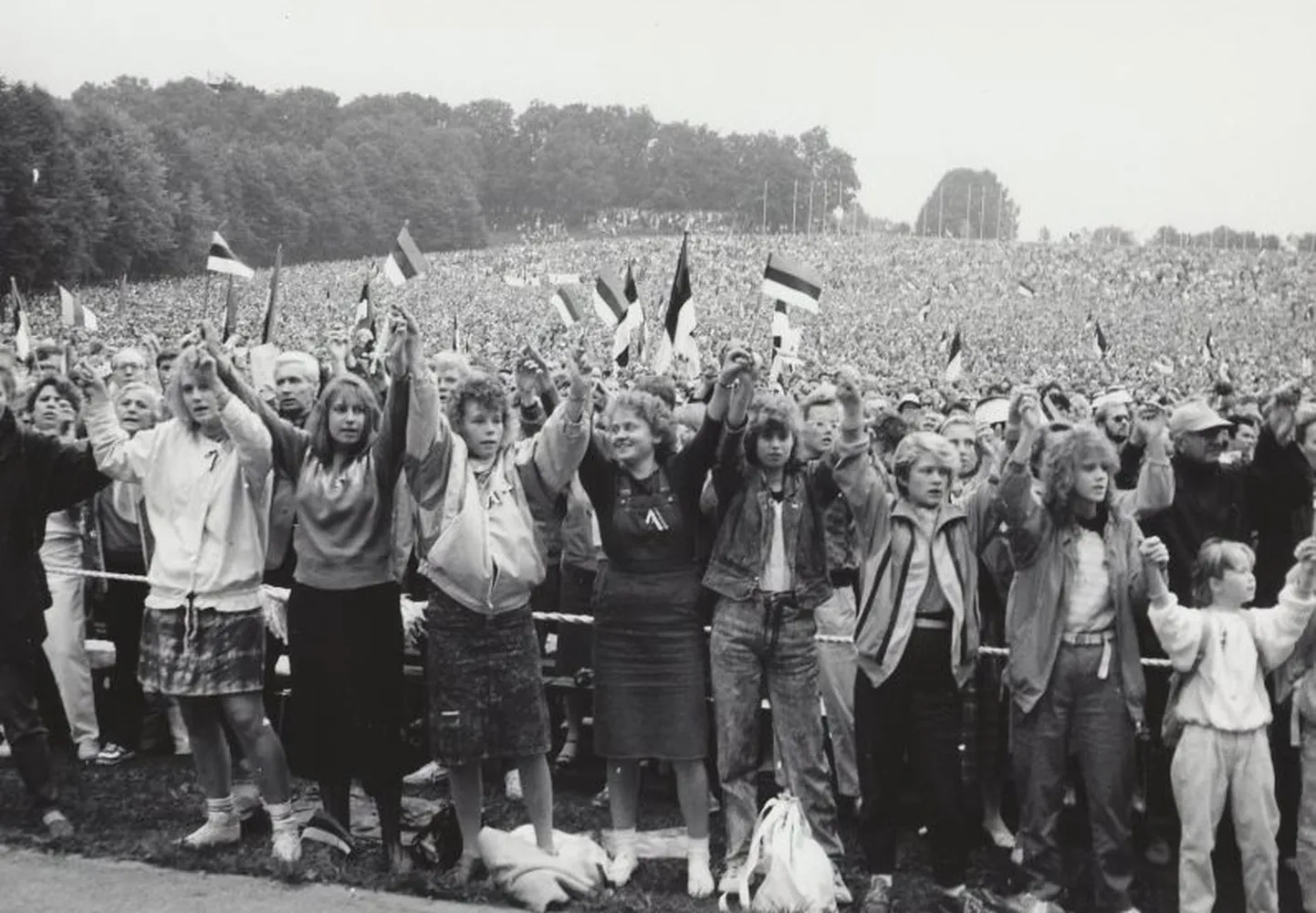 Laulev revolutsioon/ärkamisaeg. Foto on illustratiivne.