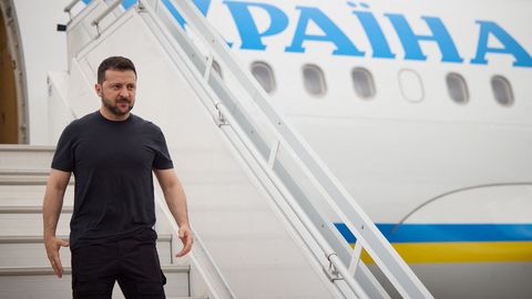 Zelenskõi saabus Washingtoni relvakõnelustele Trumpiga