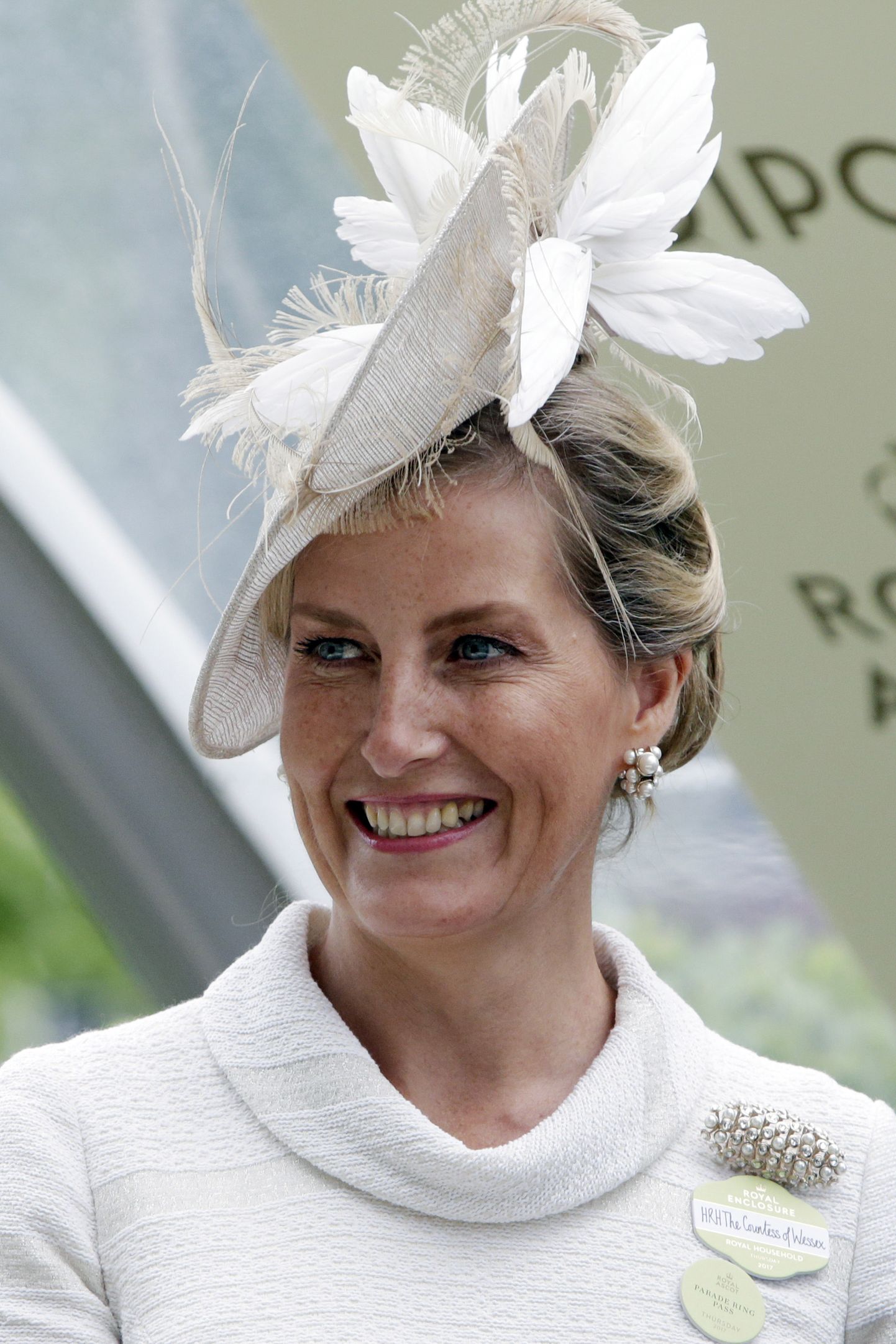 Wessexi krahvinna Sophie juunis 2017 Ascoti võiduajamistel