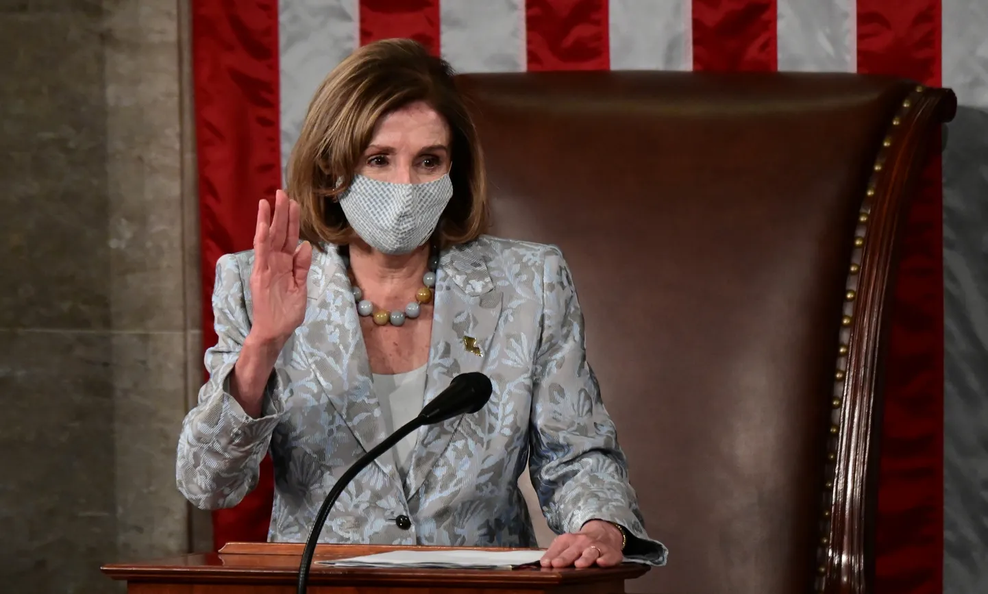 Nancy Pelosi.