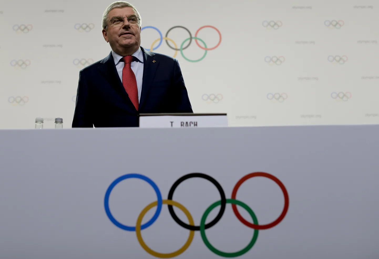 Rahvusvahelise Olümpiakomitee (ROK) president Thomas Bach.