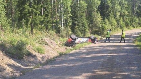 Fourmaux doživel hudo nesrečo med pripravo na Rally Finland