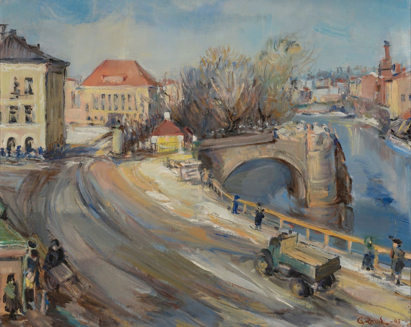 Gustav Raua teose «Tartu vaade» alghind on 18 000 eurot.