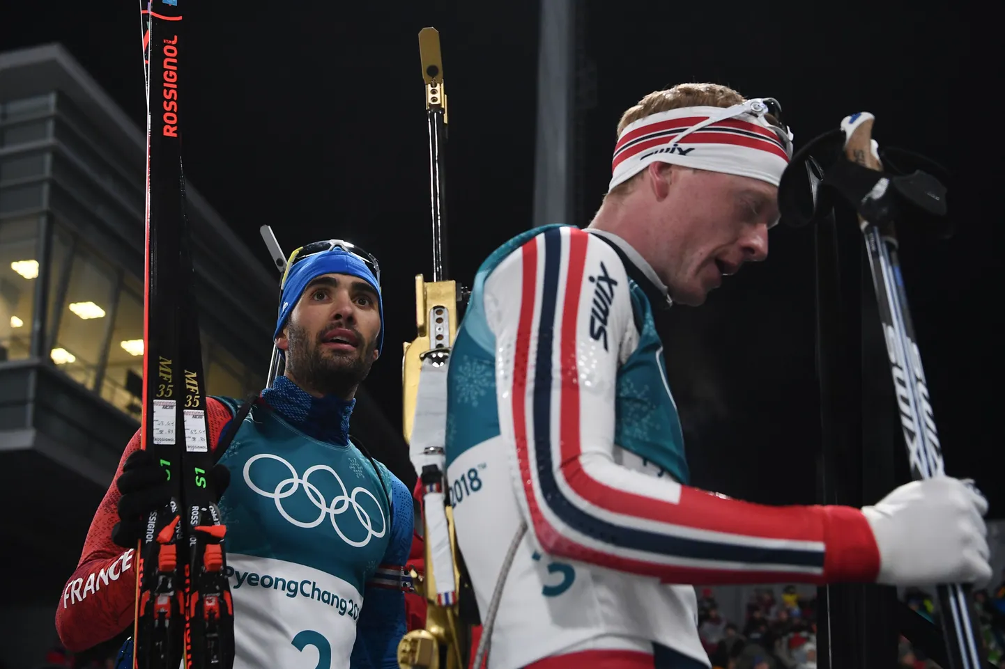 Martin Fourcade ja Johannes Thingnes Bø