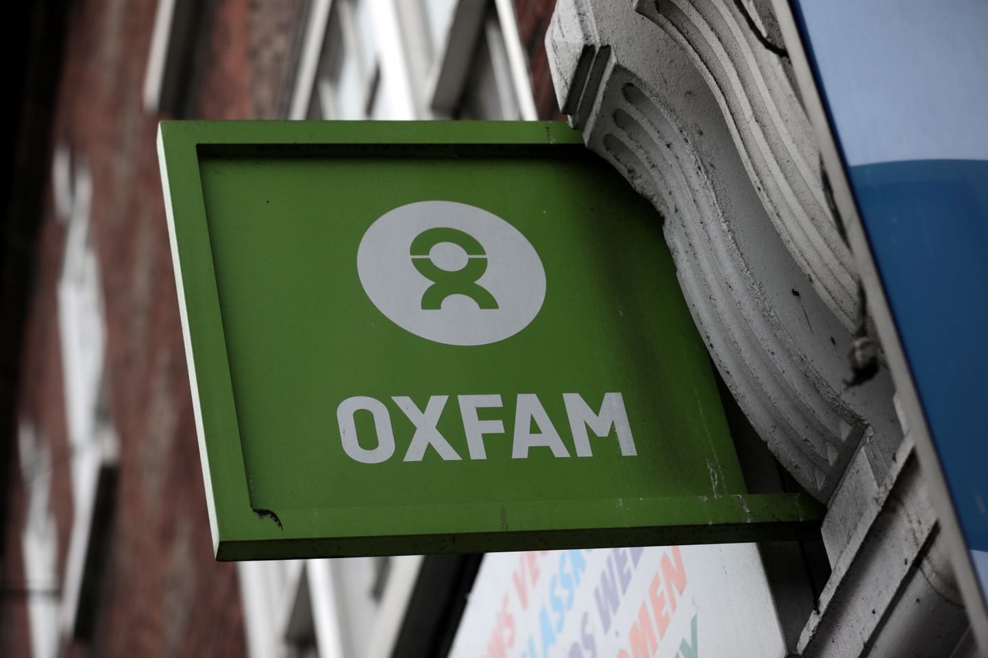 Oxfami harukontor Londonis.