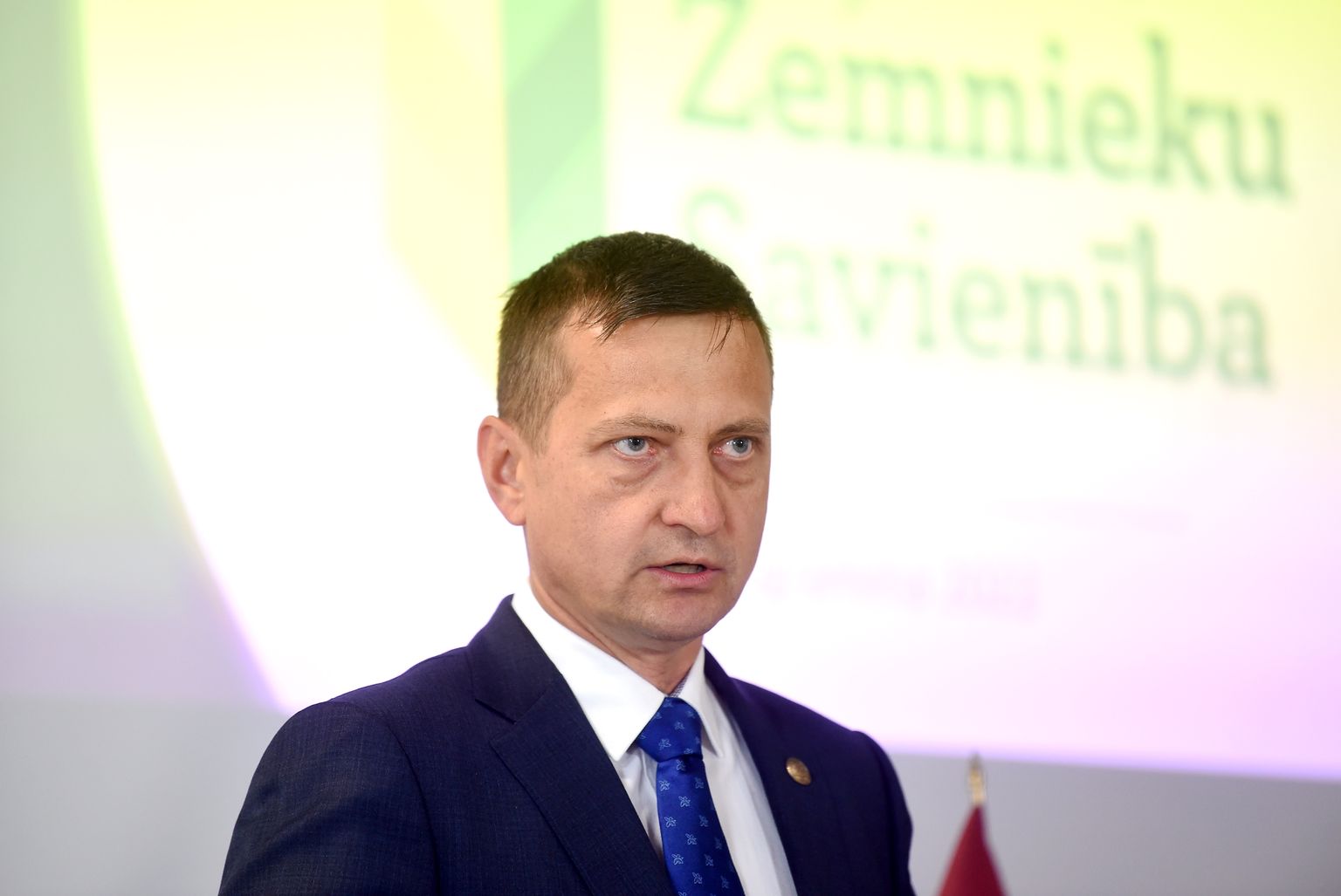 Zaļo un zemnieku savienības (ZZS) valdes līdzpriekšsēdētājs Armands Krauze.
