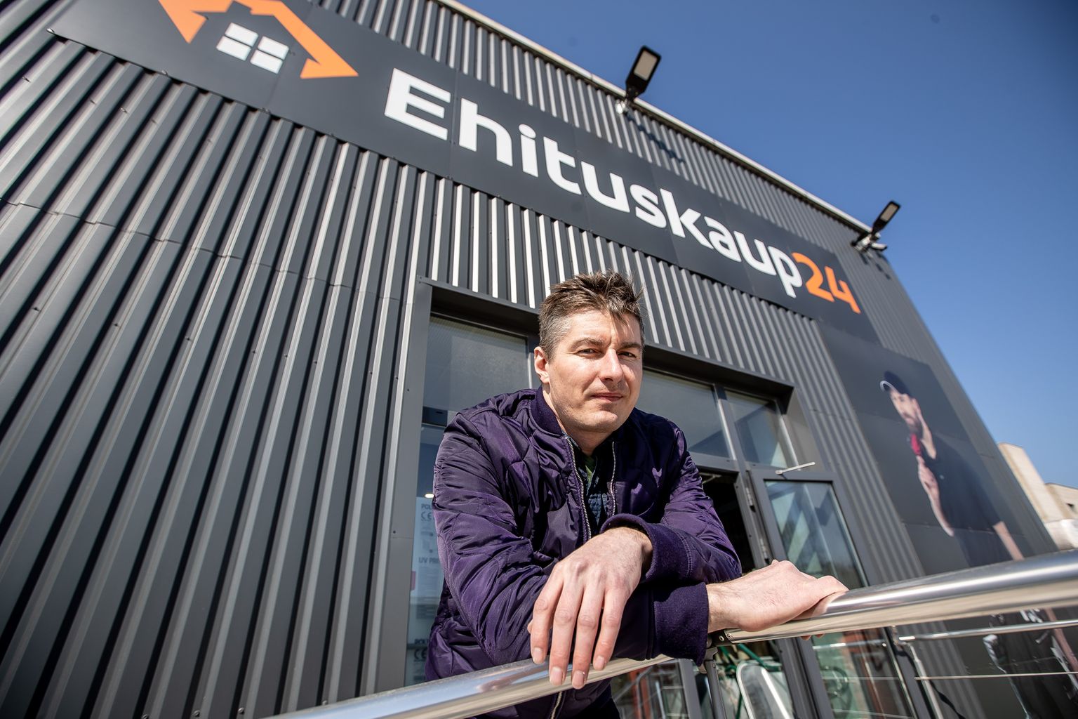 Ehituskaup24 esindaja Raul Reinson.