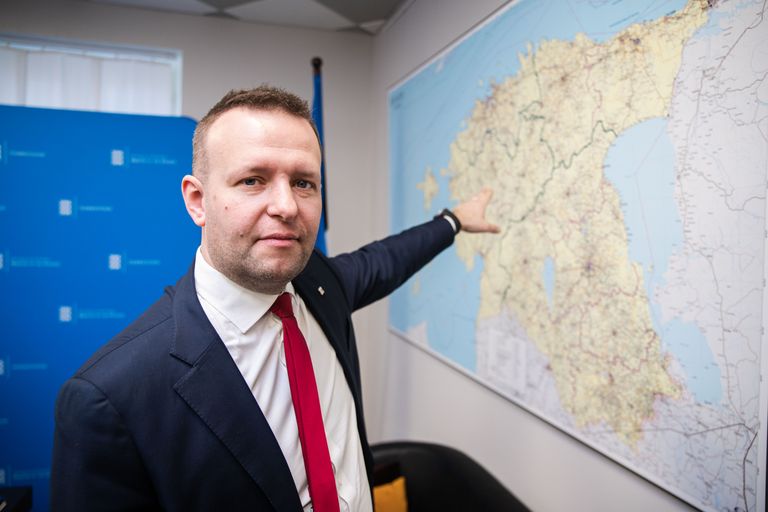 Глава МИД Эстонии Лаури Ляэнеметс в декабре 2022 года.