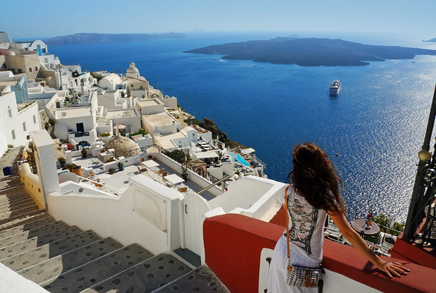 Santorini, Thira.