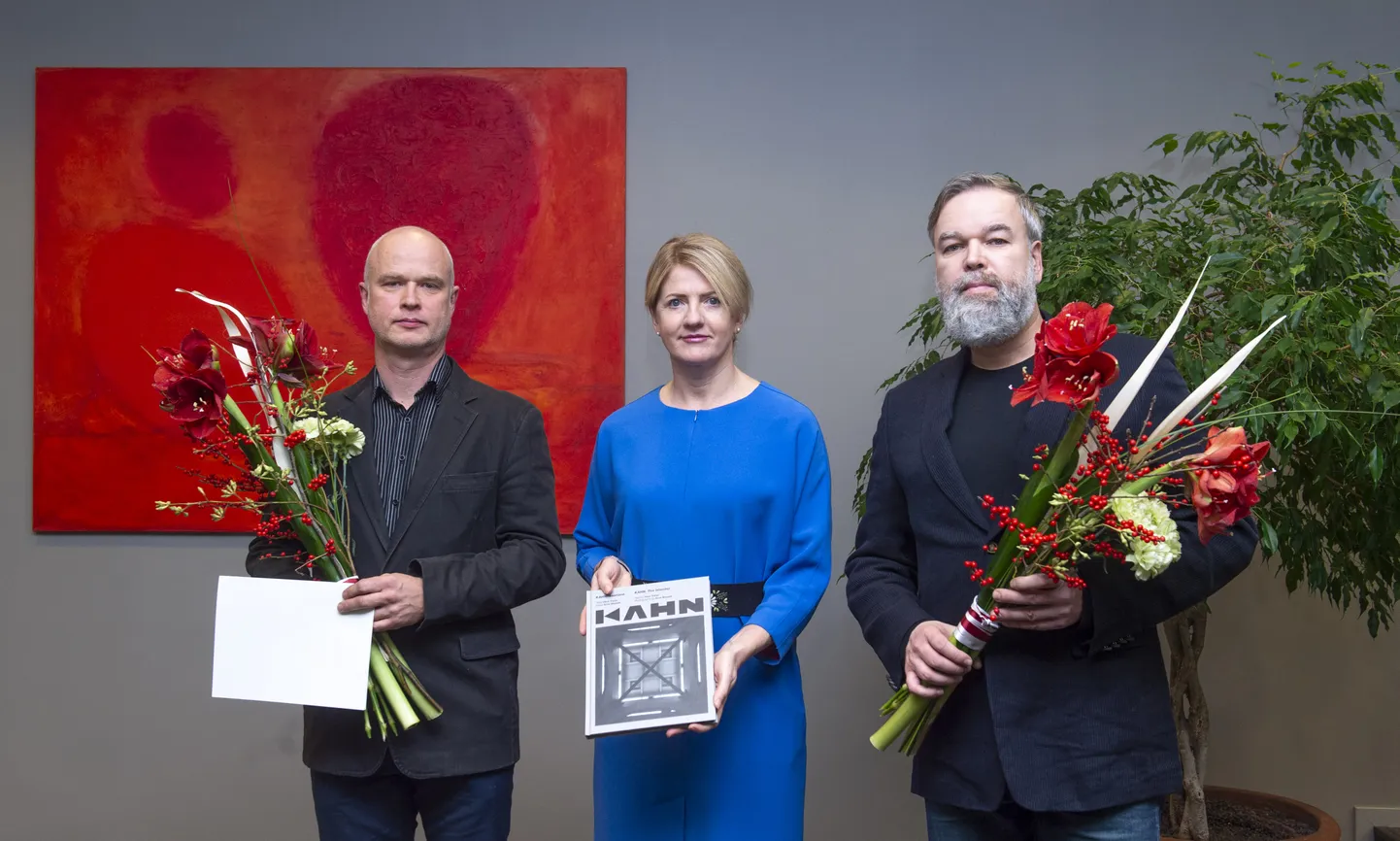Toivo Tammik, Eva-Maria Liimets ja Ott Rätsep.