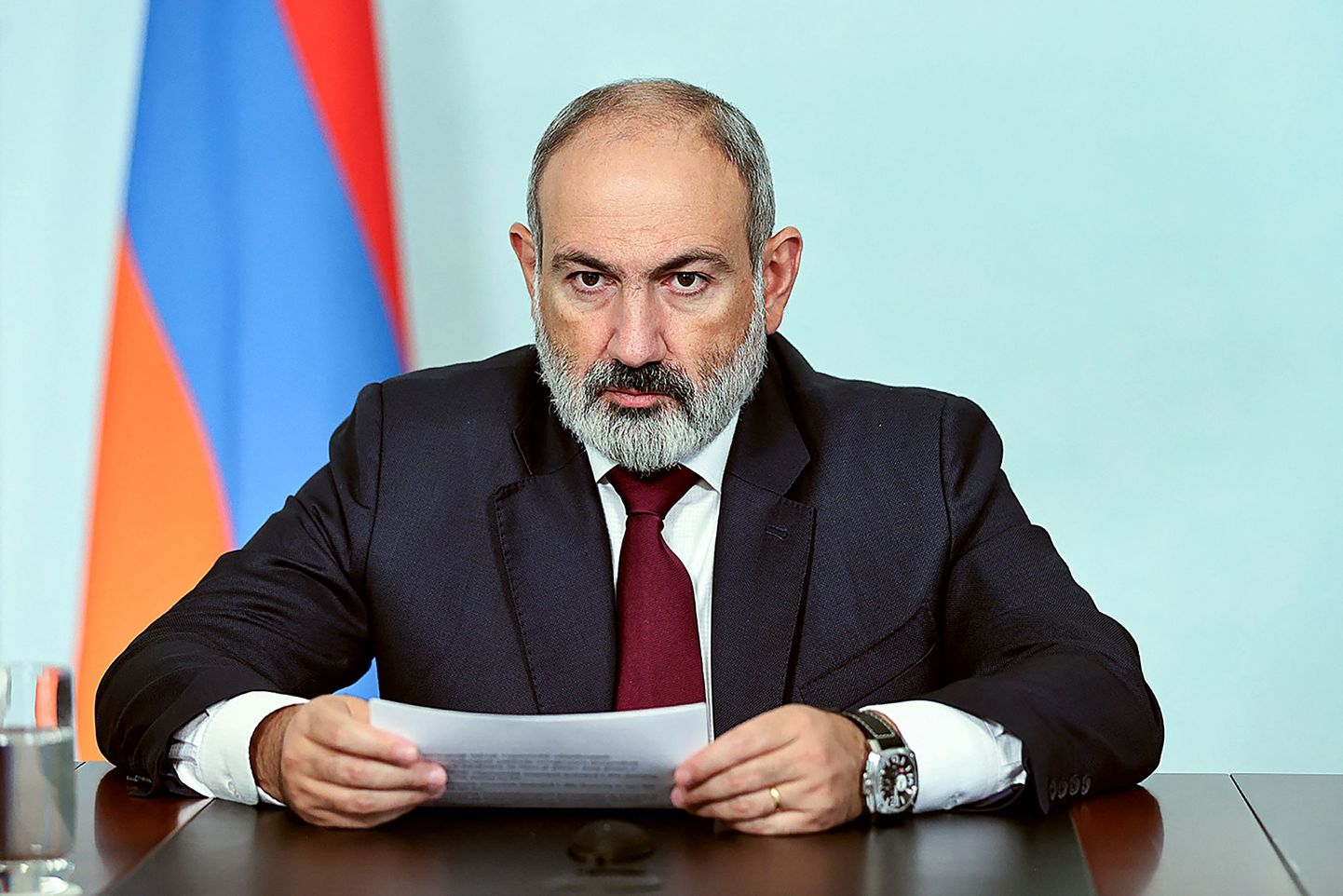 Armēnijas premjerministrs Nikols Pašinjans.