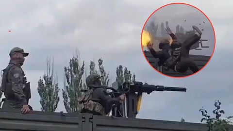 VIDEO ⟩ «Kui see on nende tase...» Venelaste piinlik katsetus võimsa helikopterirelvaga võinuks lõppeda tõelise veresaunaga