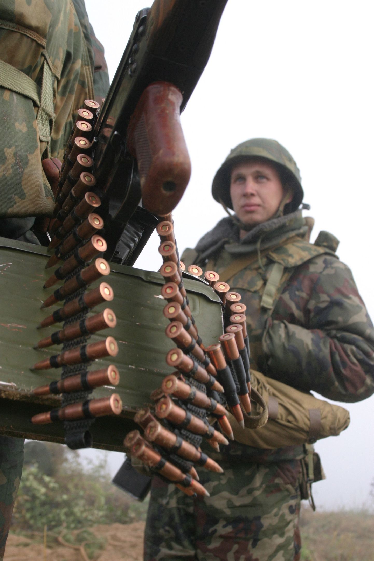 Vene sõdur militaarõppusel