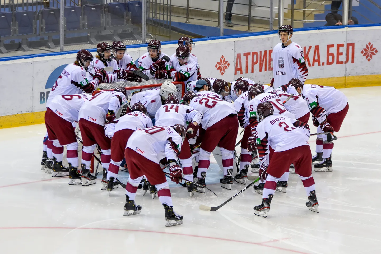 Latvijas U-20 izlases hokejisti
