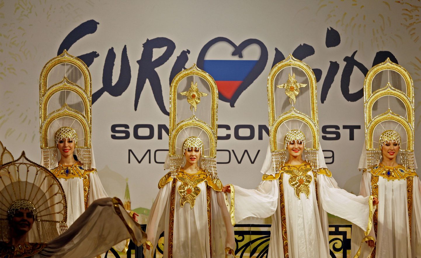 Eurovisiooni lauluvõistluse sümbolite üleandmise tseremoonia Moskvale toimus detsembris.