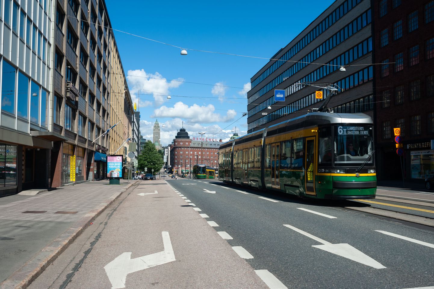 Helsingi trammiliiklus.