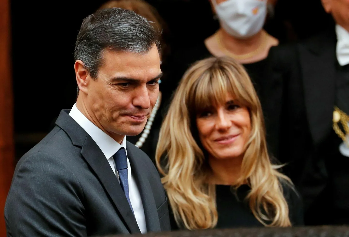 Hispaania peaminister Pedro Sánchez abikaasa Maria Begoña Gómezega.