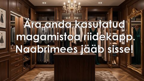 Kasutatud magamistoa riidekapp