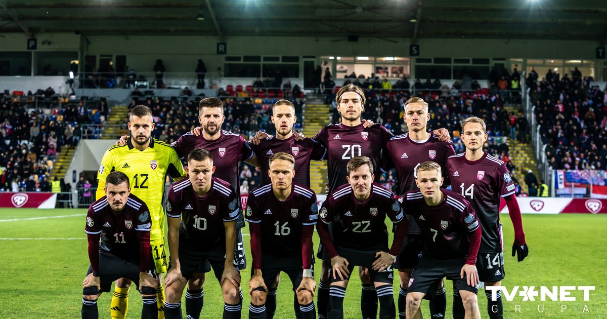 Les Latvijas futbolisti gada noslējošāi spēļi Varšāvā tiekas ar Poliju