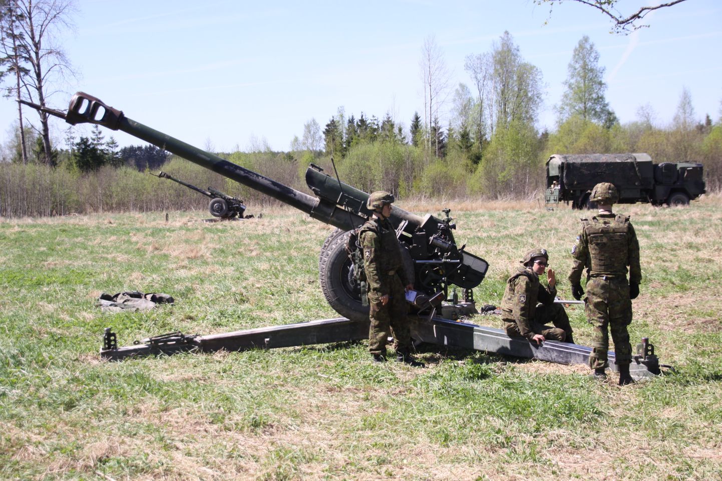 Ülejärgmisel nädalal Järva vallas peetaval õppusel kasutavad suurtükiväelased ka paukmoona.