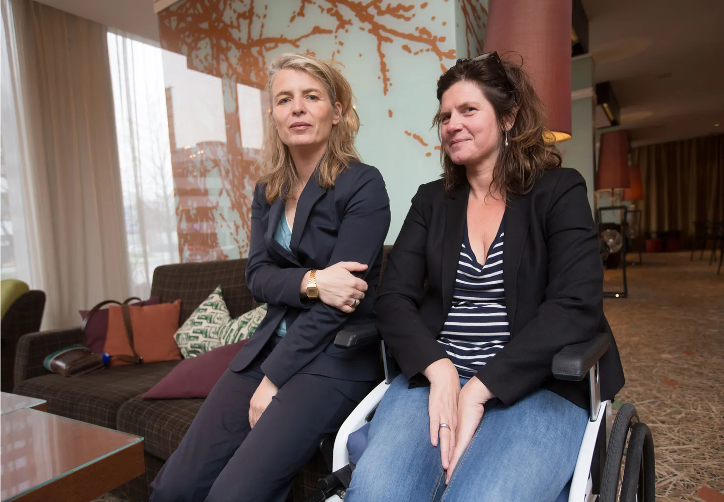 Flaami režissöörid Kaat Beels ja Nathalie Basteyns.