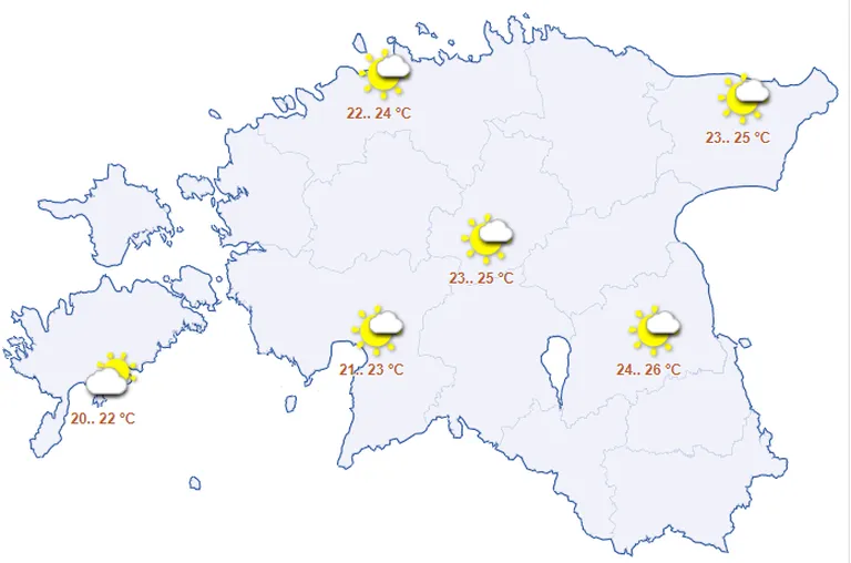 Ilm kolmapäeval