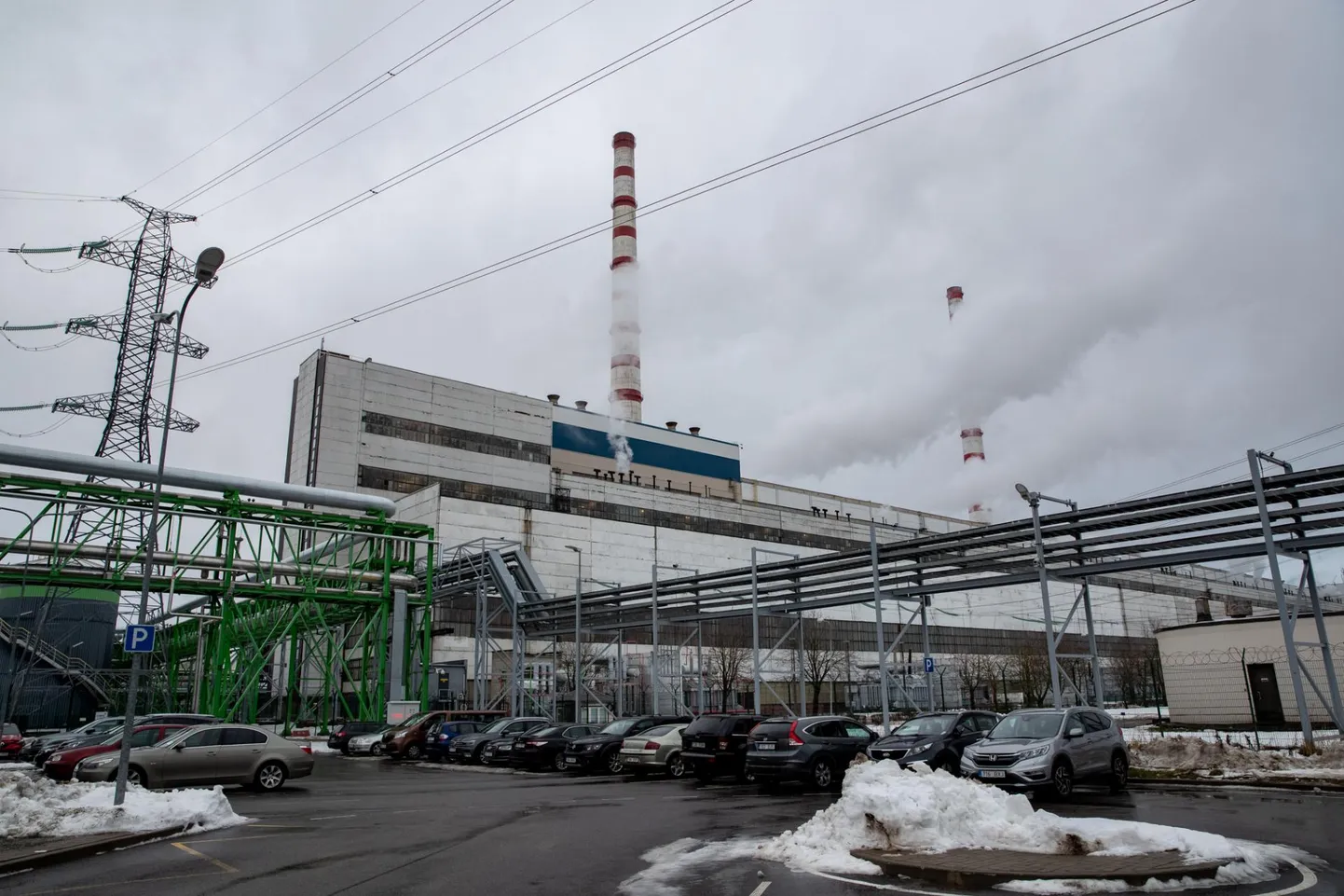 Auvere, Ida-Virumaa. Eesti Elektrijaam.