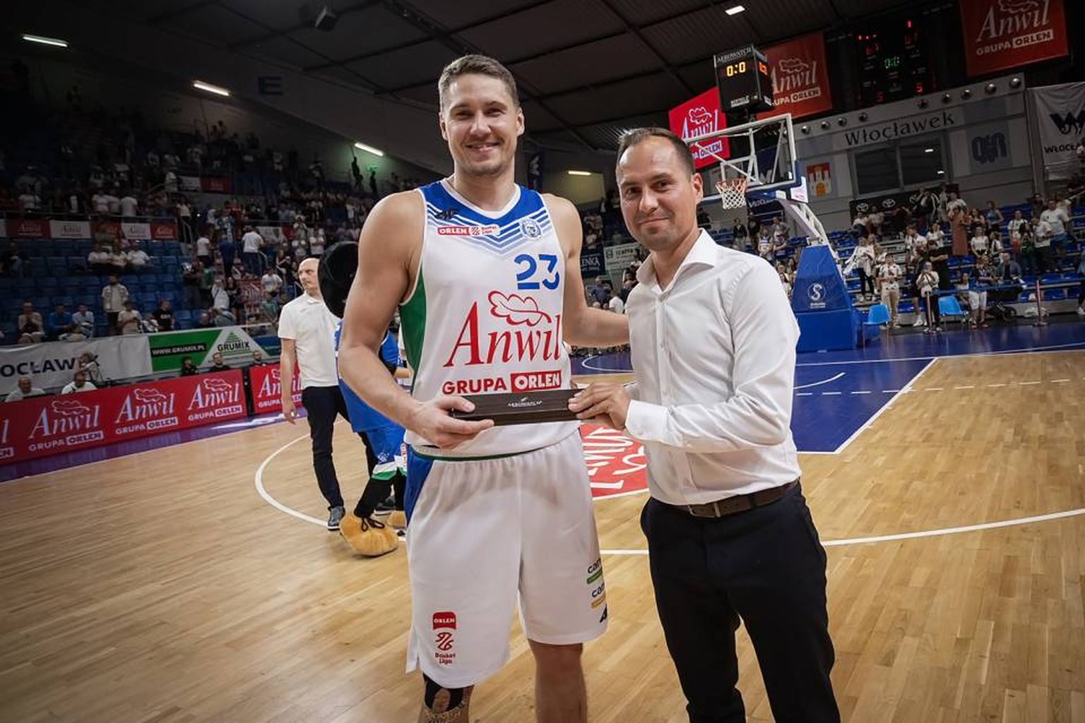 Janari Jõesaar valiti matšis Riia VEFi vastu MVP-ks.