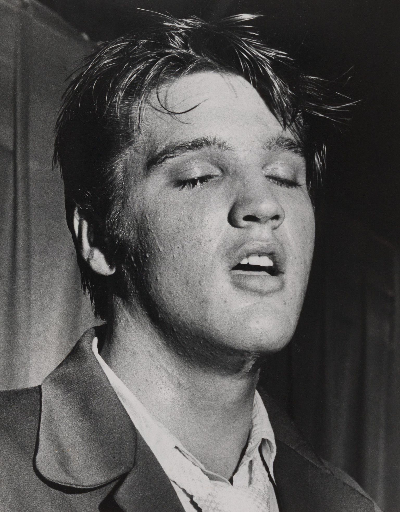 Bob Morelandi (St. Petersburg Times) auhinnatud portreefoto Elvisest. Aasta 1957
