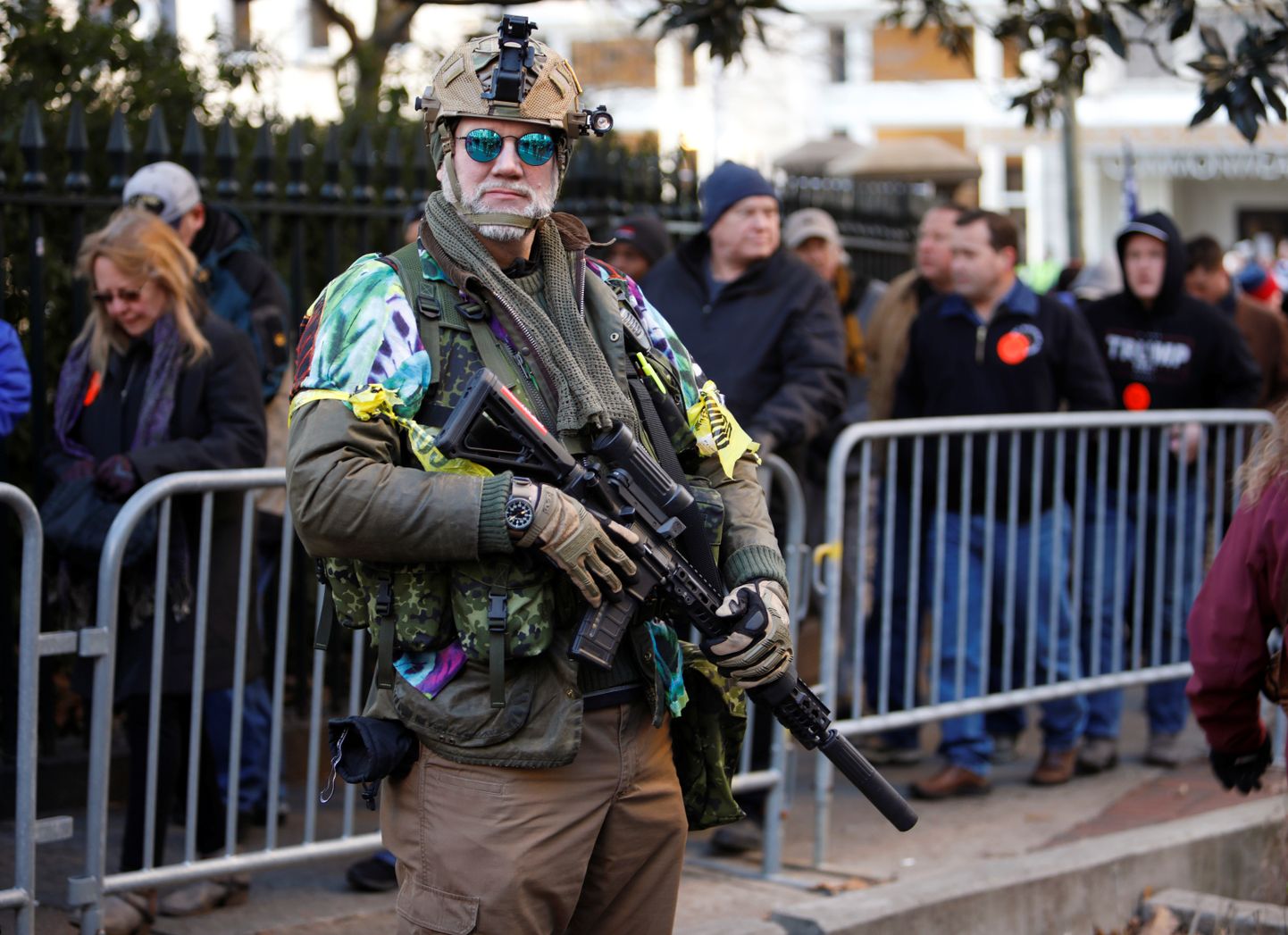 Richmondi linnas kogunevad täna tuhanded relvaaktivistid, üritust valvavad relvastatud julgeolekujõud.