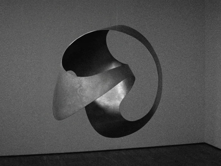 Paul Kuimet «2060» 16 mm filmiprojektsioon kahepoolsel ekraanil. FOTO: