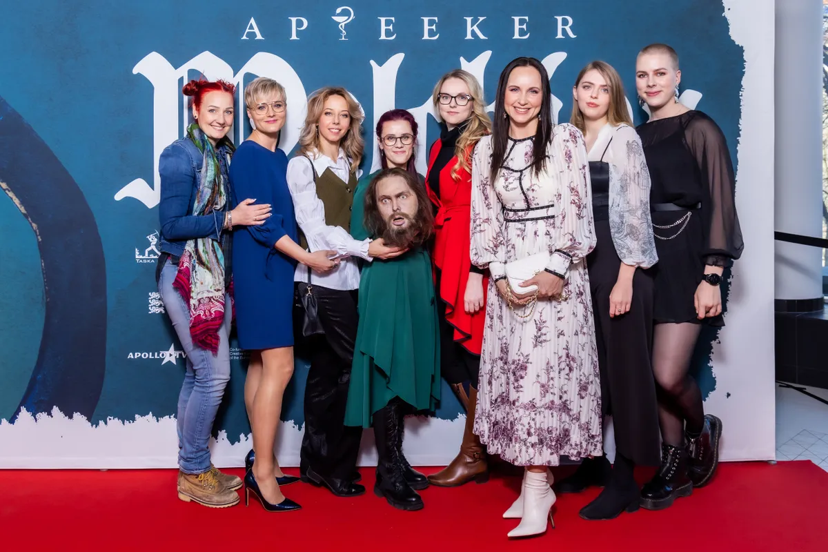 «Apteeker Melchiori» triloogia grimmimeeskond esilinastusel.