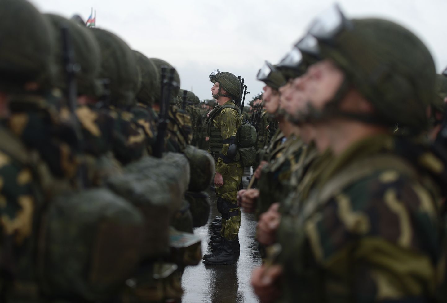Vene sõjaväelased läinud läinud aastal sõjalisel õppusel Zapad.