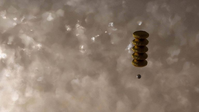 Illustratsioon ühest missioonide seerias ette nähtud sondist (õhupall Veenuse atmosfääris), mille pardale läheks ka TÜ Tartu observatooriumis arendatavad instrumendid.