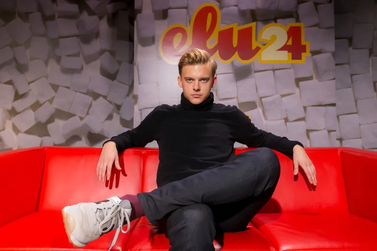 Jüri Pootsmann Elu24 stuudios.