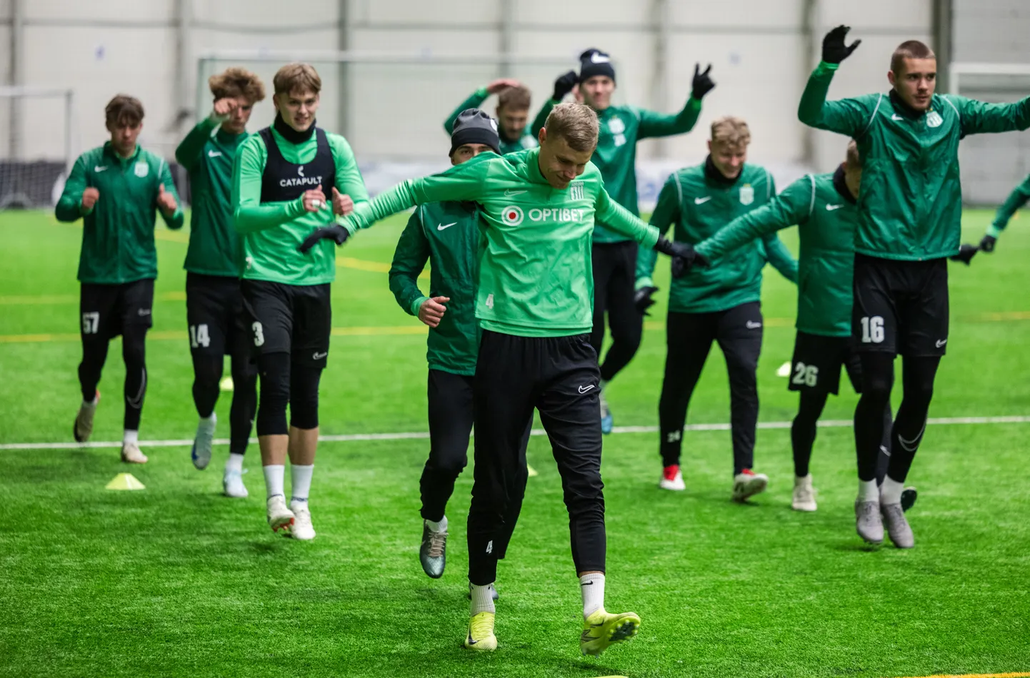 FC Flora mängijad.