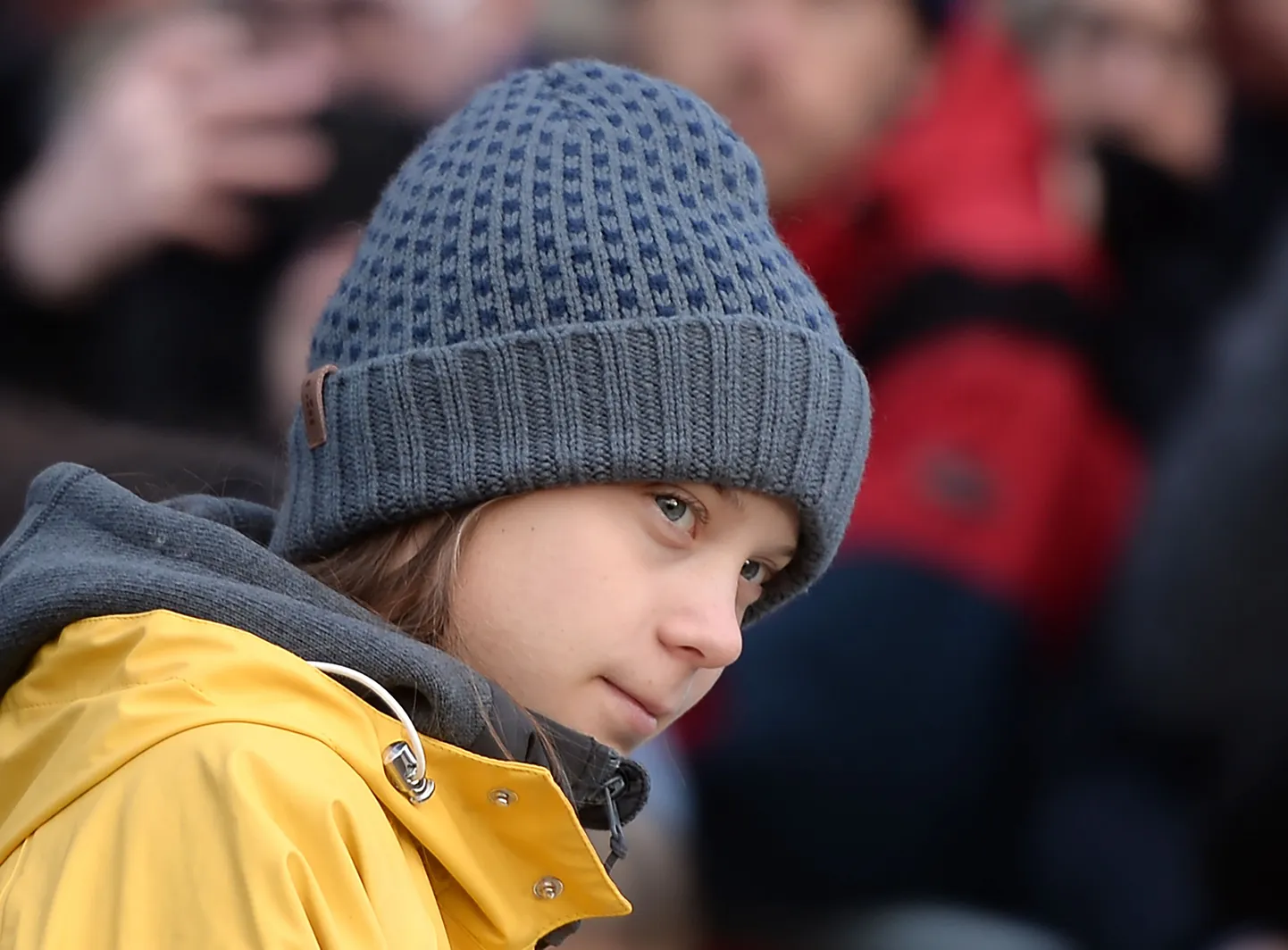 Greta Thunberg.