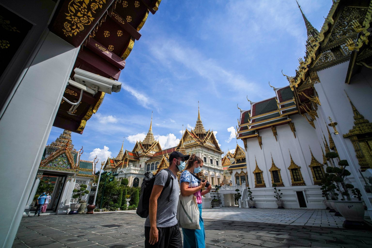 Туристы в Таиланде.