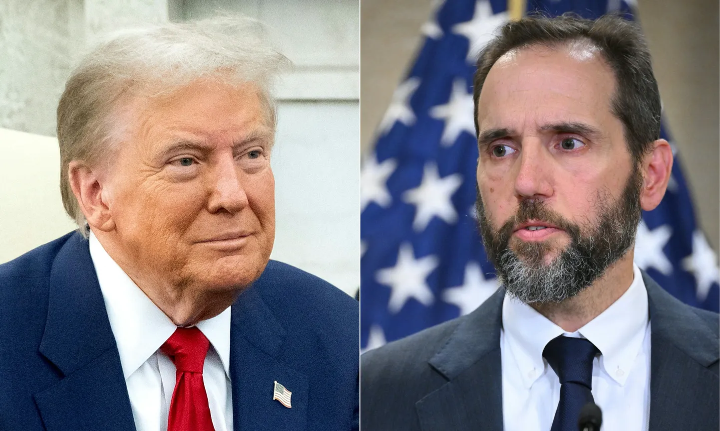 Дональд Трамп и спецпрокурор Джек Смит