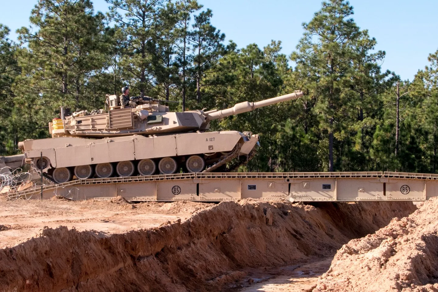 "Abrams" tanks.