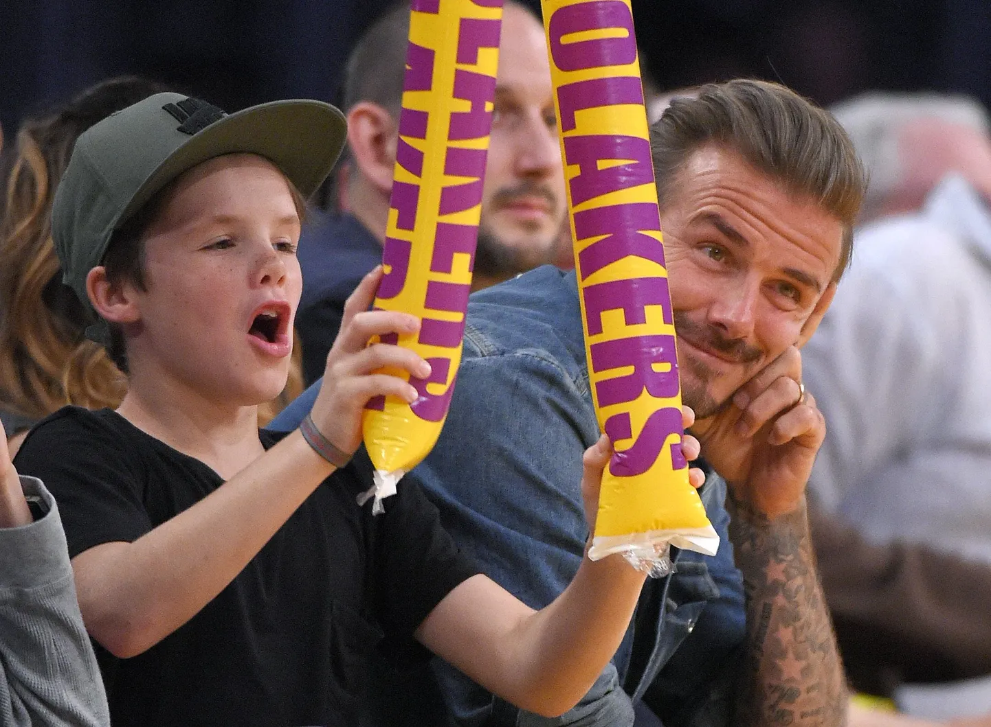 David Beckham ja Cruz Beckham