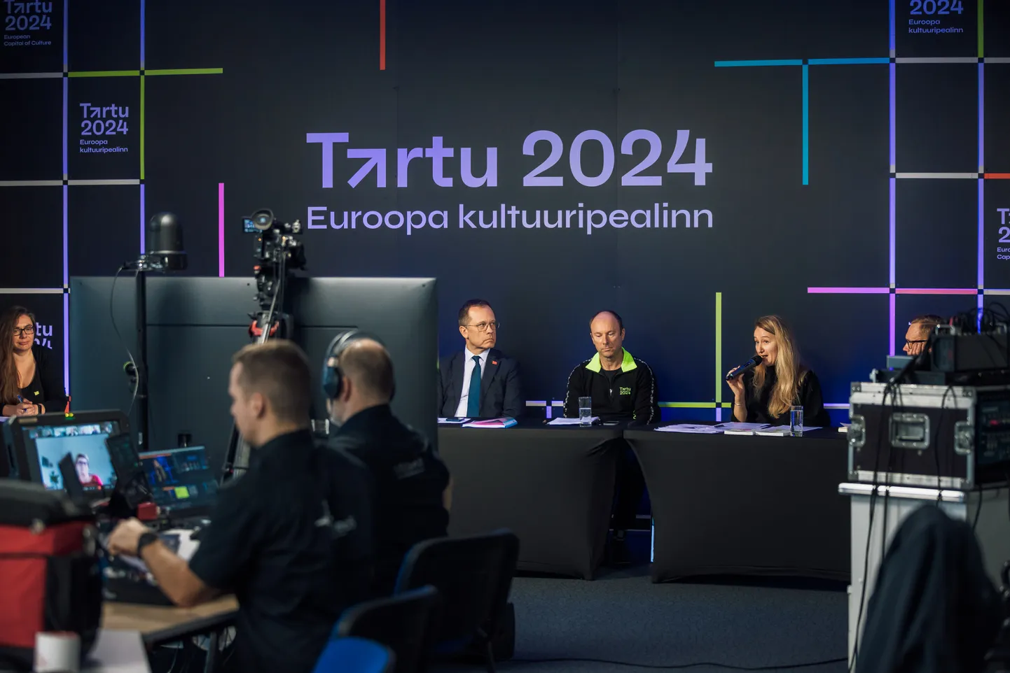 Tartu 2024 meeskond kohtus kultuuripealinnade ekspertkomisjoniga viimase vaheraporti kaitsmisel 7. novembril.