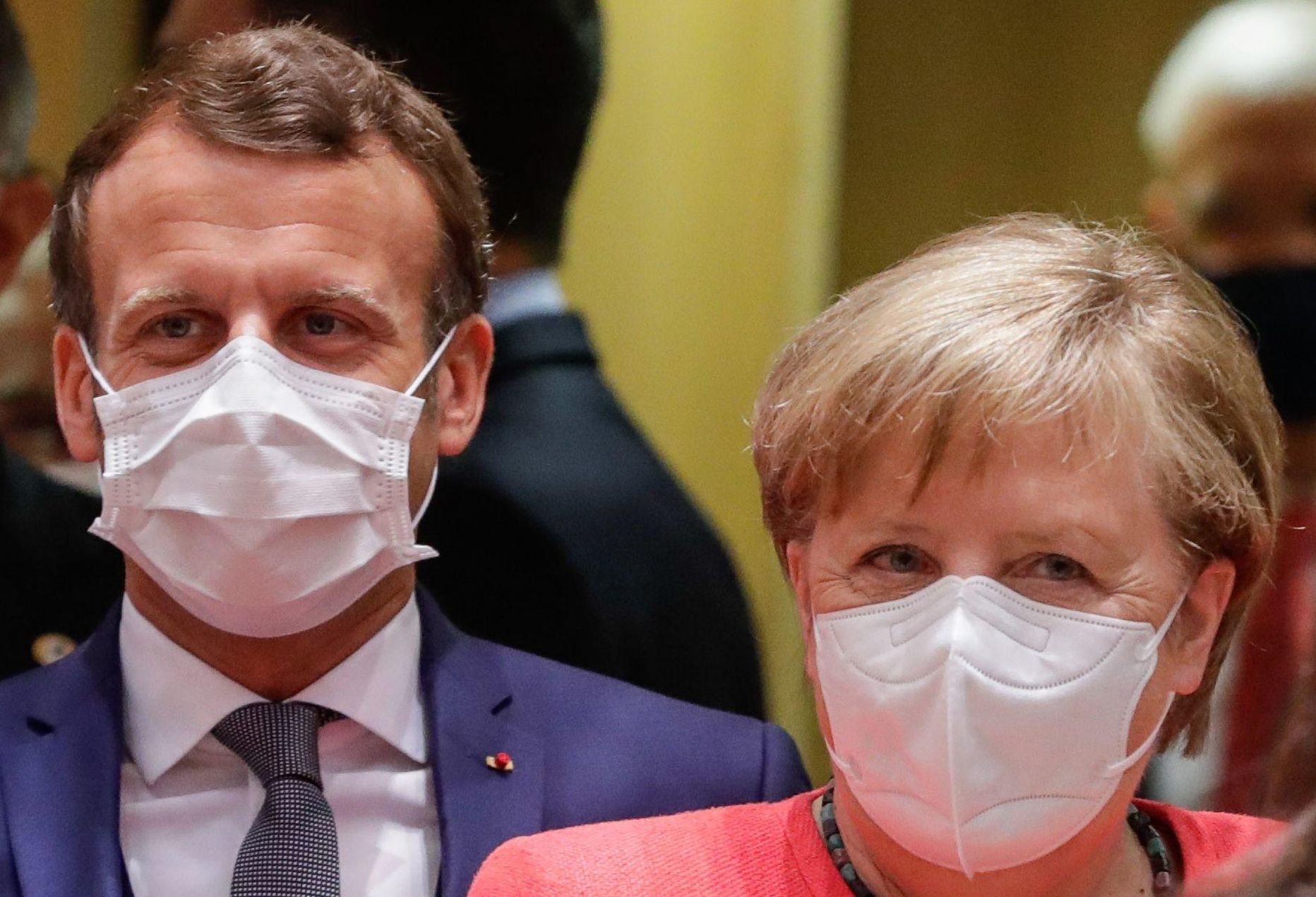 Ülemkogul saavutatu andis Prantsusmaa presidendile Emmanuel Macronile ja Saksamaa kantslerile Angela Merkelile põhjust näomaski all naeratada.