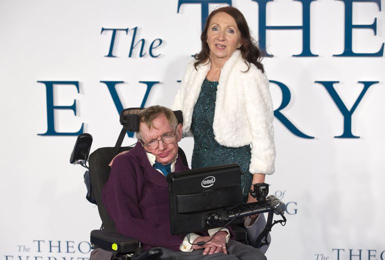 Stephen Hawking ja ta eksnaine Jane Hawking