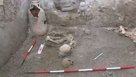 Pompei varemeist avastati veel ühe traagilise sündmuse jäljed