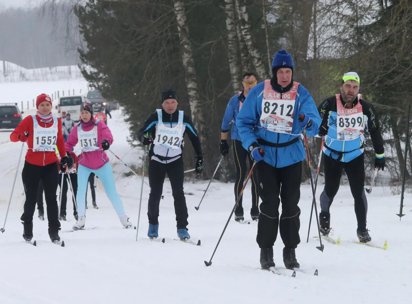 Nii nagu eelmisel aastal, peavad suusatajad maratonil startima gruppide kaupa 10-minutiliste inter­vallidega.